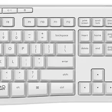 Комплект (клавiатура, миша) бездротовий Logitech MK295 Combo White USB (920-009824)