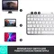 Клавіатура бездротова Logitech MX Keys Mini For Mac Minimalist Wireless Illuminated Pale Grey (920-010526)