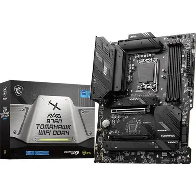 Материнська плата MSI MAG B760 Tomahawk WiFi DDR4 Socket 1700 Материнська плата MSI MAG B760 Tomahawk WiFi DDR4 Socket 1700