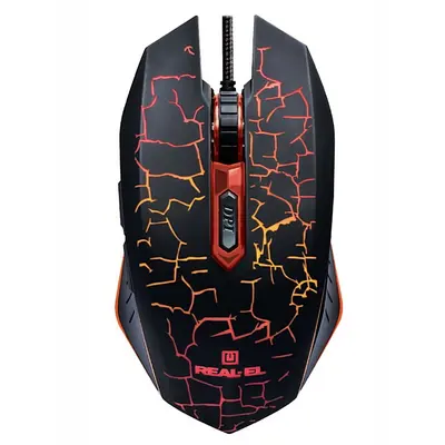 Миша REAL-EL RM-505 Black (EL123200018)