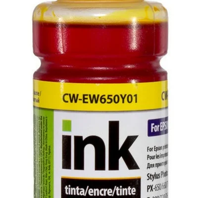 Чорнило CW Epson TX650 100мл Yellow CW-EW650Y01