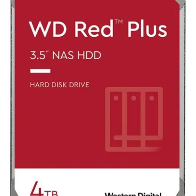 Накопичувач HDD SATA 4.0TB WD Red Plus 5400rpm 256MB (WD40EFPX)