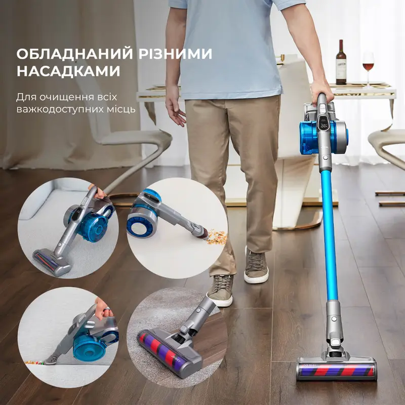 Акумуляторний пилосос Jimmy JV85 Акумуляторний пилосос Jimmy JV85