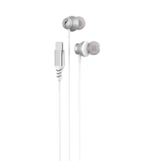 Гарнітура SkyDolphin SR30 with mic for Type-C DAC White (HF-000486)