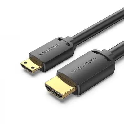 Кабель Vention HDMI - microHDMI, M/M, 1.5 м, чорний (AGIBG) Кабель Vention HDMI - microHDMI, M/M, 1.5 м, чорний (AGIBG)