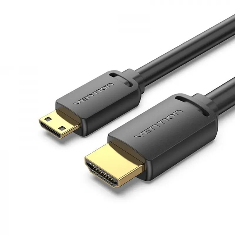Кабель Vention HDMI - microHDMI, M/M, 1.5 м, чорний (AGIBG) Кабель Vention HDMI - microHDMI, M/M, 1.5 м, чорний (AGIBG)