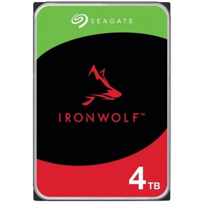 Накопичувач HDD SATA 4.0TB Seagate IronWolf NAS 5400rpm 256MB (ST4000VN006)