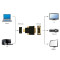 Адаптер Cablexpert HDMI - DVI (M/M), Black (A-HDMI-DVI-1)