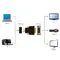Адаптер Cablexpert HDMI - DVI (M/M), Black (A-HDMI-DVI-1) Адаптер Cablexpert HDMI - DVI (M/M), Black (A-HDMI-DVI-1)