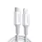 Кабель Ugreen US171 USB Type-C - Lightning (M/M), 1.5 м, White (60748)