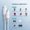Кабель Ugreen US171 USB Type-C - Lightning (M/M), 1.5 м, White (60748)