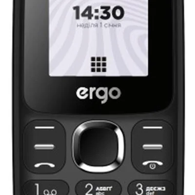 Мобiльний телефон Ergo B184 Dual Sim Black