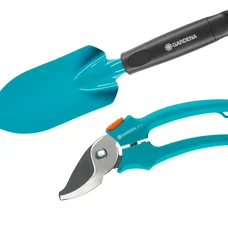 Комплект садових інструментів Gardena Classic (секатор 18 мм + совок 8 см) (12201-20.000.00)