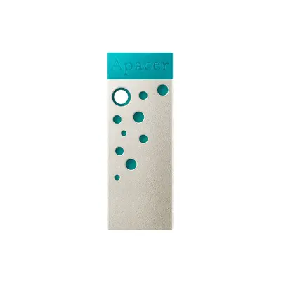 Флеш-накопичувач USB2.0 64GB Apacer AH11J Turquoise Green (AP64GAH11JG-1)