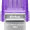 Флеш-накопичувач USB3.2 64GB Type-C Kingston DataTraveler microDuo 3C (DTDUO3CG3/64GB)