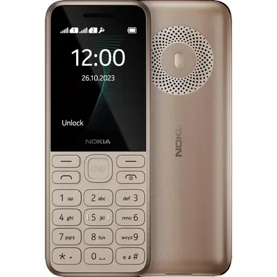 Мобільний телефон Nokia 130 2023 Dual Sim Light Gold Мобільний телефон Nokia 130 2023 Dual Sim Light Gold