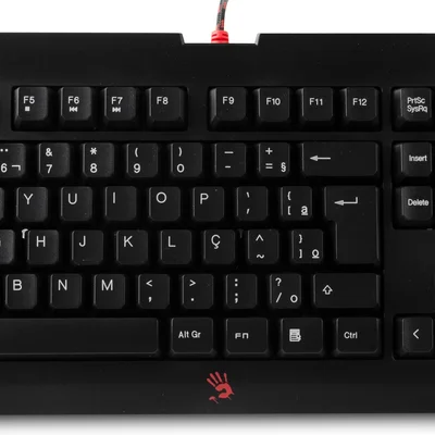 Клавіатура A4Tech Bloody Q100 Ukr Black