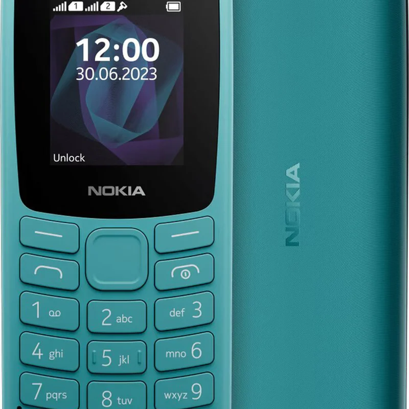 Мобільний телефон Nokia 105 2023 Single Sim Cyan