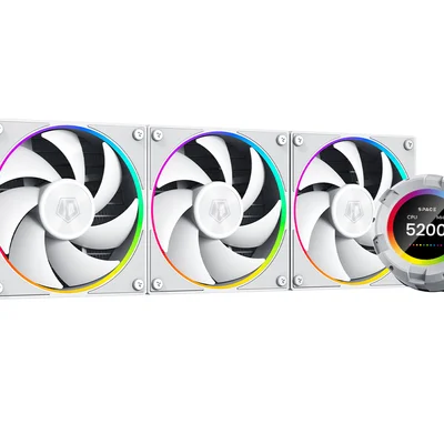 Система водяного охолодження ID-Cooling Space LCD SL360 White