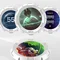 Система водяного охолодження ID-Cooling Space LCD SL360 White