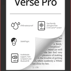 Електронна книга PocketBook 634 Verse Pro Passion Red (PB634-3-CIS)