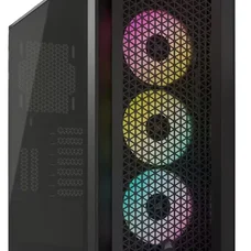 Корпус Corsair iCUE 4000D RGB AirFlow Tempered Glass Black (CC-9011240-WW) без БЖ
