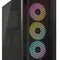 Корпус Corsair iCUE 4000D RGB AirFlow Tempered Glass Black (CC-9011240-WW) без БЖ