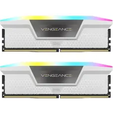 Модуль пам`ятi DDR5 2x16GB/6400 Corsair Vengeance RGB White (CMH32GX5M2B6400C36W)
