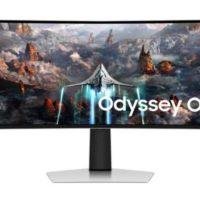 Монітор Samsung 49" Odyssey OLED G9 (LS49CG930SIXCI) Black/White Curved