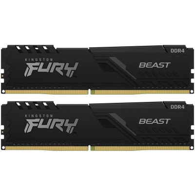 Модуль пам`ятi DDR4 2x8GB/3600 Kingston Fury Beast Black (KF436C17BBK2/16)