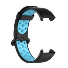 Ремінець BeCover Vents Style для Xiaomi Redmi Smart Band 2 Black-Blue (709421)