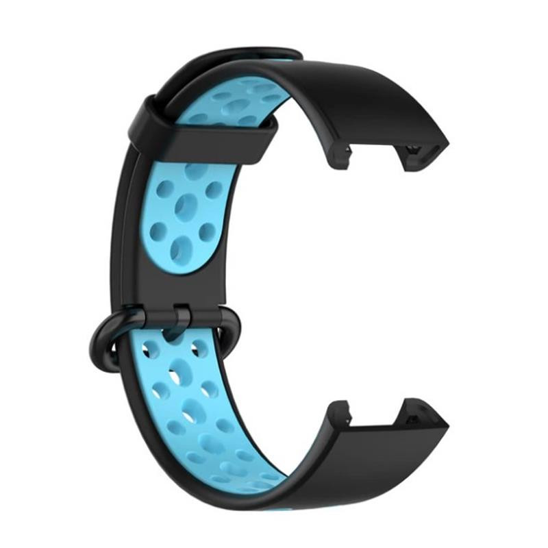 Ремінець BeCover Vents Style для Xiaomi Redmi Smart Band 2 Black-Blue (709421)