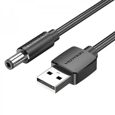 Кабель Vention USB - DC (M/M), 5.5 мм, 0.5 м, Black (CEYBD) Кабель Vention USB - DC (M/M), 5.5 мм, 0.5 м, Black (CEYBD)