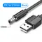 Кабель Vention USB - DC (M/M), 5.5 мм, 0.5 м, Black (CEYBD) Кабель Vention USB - DC (M/M), 5.5 мм, 0.5 м, Black (CEYBD)