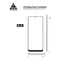 Захисне скло Armorstandart Pro для Nokia C31 Black (ARM64946)