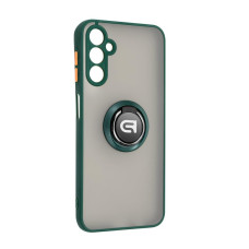 Чохол-накладка Armorstandart Frosted Matte Ring для Samsung Galaxy A14 4G SM-A145/A14 5G SM-A146 Dark Green (ARM68351)