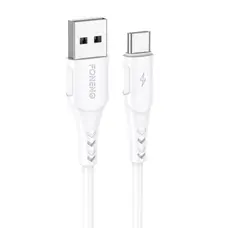 Кабель Foneng X81 1M Cable USB - USB Type-C (M/M), 2.1 A, 1 м, White (X81-CA-TC)