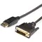 Кабель Atcom DisplayPort - DVI (M/M), 1.8 м, чорний (9504)