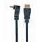 Кабель Cablexpert HDMI - HDMI V 1.4 (M/M), вилка/кутова вилка, 4.5 м, чорний (CC-HDMI490-15) пакет Кабель Cablexpert HDMI - HDMI V 1.4 (M/M), вилка/кутова вилка, 4.5 м, чорний (CC-HDMI490-15) пакет