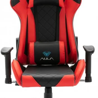 Крісло для геймерів Aula F1029 Gaming Chair Black/Red (6948391286181)