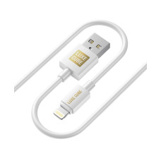 Кабель Luxe Cube USB - Lightning (M/M), 3 А, 1 м, білий (7775557575228)