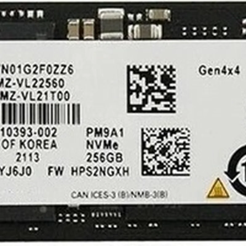 Накопичувач SSD 256GB Samsung PM9A1 M.2 2280 PCIe 4.0 x4 V-NAND 3bit MLC (MZ-VL22560_OEM) OEM