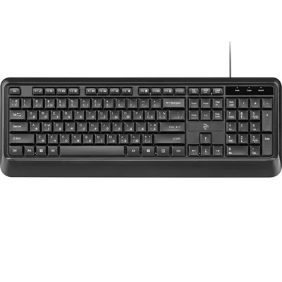 Клавіатура 2E KS130 Ukr Black (2E-KS130UB)