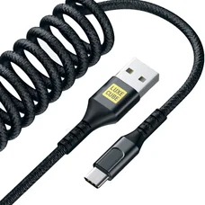 Кабель Luxe Cube Dynamic USB - USB Type-C (M/M), 1.5 м, Black (4446689101342)