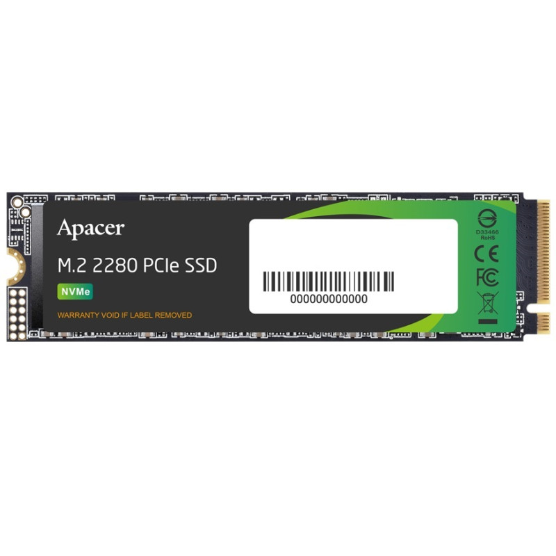 Накопичувач SSD 2TB Apacer AS2280Q4L M.2 2280 PCIe 4.0 x4 3D TLC (AP2TBAS2280Q4L-1)