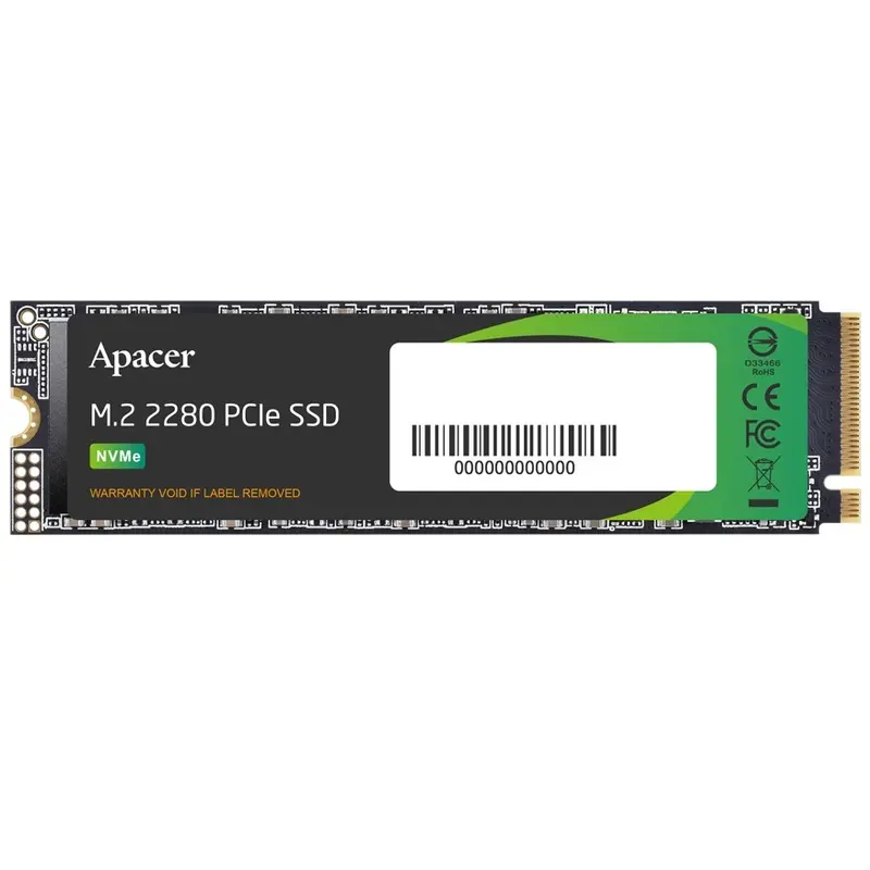 Накопичувач SSD 2TB Apacer AS2280Q4L M.2 2280 PCIe 4.0 x4 3D TLC (AP2TBAS2280Q4L-1)