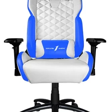 Крісло для геймерів 1stPlayer DK2 Blue-White