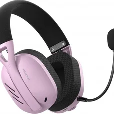 Bluetooth-гарнiтура Hator Hyperpunk 2 Wireless Tri-mode Black/Lilac (HTA-859)