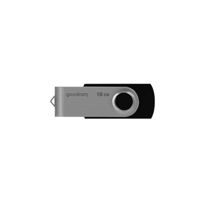 Флеш-накопичувач USB2.0 16GB GOODRAM UTS2 (Twister) Black (UTS2-0160K0R11)