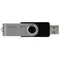 Флеш-накопичувач USB2.0 16GB GOODRAM UTS2 (Twister) Black (UTS2-0160K0R11)